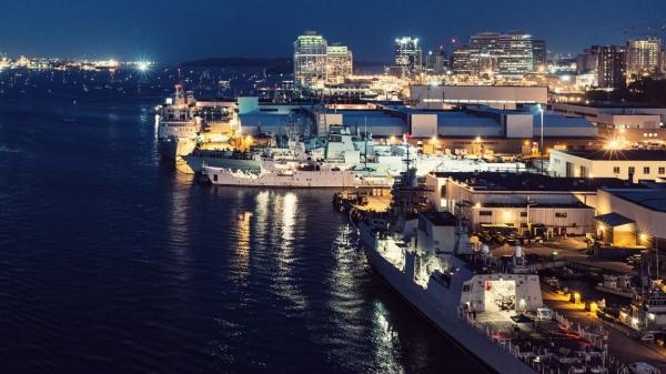 Halifax, Nova Scotia attracts global defence companies.